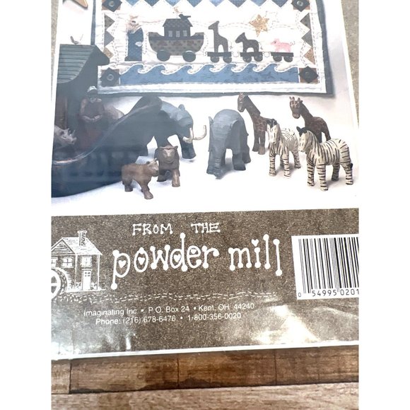 Noahs Rolling Ark Embroidery Quilt Pattern By Diane Arthurs From The Powder Mill - Picture 3 of 4